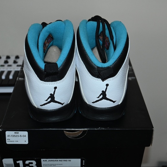 COPY - Air Jordan retro og powder blue 10s - Picture 5 of 6